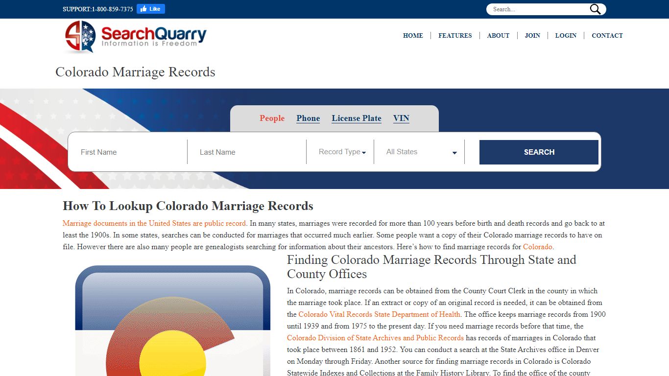 Free Colorado Marriage Records Search | Enter a Name to Begin
